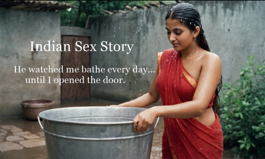 Indian Sex Story – Neighbor Watched Me Bathe… Until I Wet His Spare Room